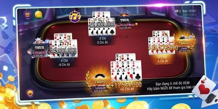 Binh láo chiến thuật trong game bài