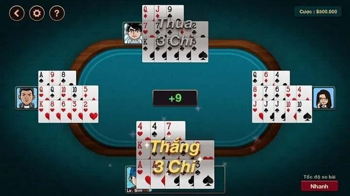 Kiểu chia bài Mậu Binh chuẩn nhất